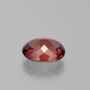 Malaya Garnet Gemstone in 10 x 8 mm (calibrated) Size for Sale, Malaya Garnet Stone in Rose Color