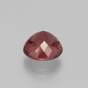 Malaya Garnet Gemstone in 9 mm (calibrated) Size for Sale, Malaya Garnet Stone in Pinkish Rose Color