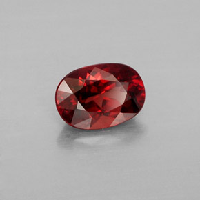 1.07 ct Orange Malaya Garnet Stone, Natural Malaya Garnet in Oval Facet Shape for Sale