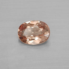 0.90 ct Orange Malaya Garnet Stone, Natural Malaya Garnet in Oval Facet Shape for Sale