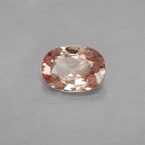 0.76 ct Yellow Malaya Garnet Stone, Natural Malaya Garnet in Oval Facet Shape for Sale