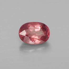 1.13 ct Pink Malaya Garnet Stone, Natural Malaya Garnet in Oval Facet Shape for Sale