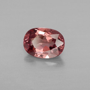 1.05 ct Pink Malaya Garnet Stone, Natural Malaya Garnet in Oval Facet Shape for Sale