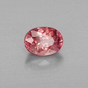 1.30 ct Pink Malaya Garnet Stone, Natural Malaya Garnet in Oval Facet Shape for Sale