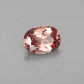 1.00 ct Pink Malaya Garnet Stone, Natural Malaya Garnet in Oval Facet Shape for Sale