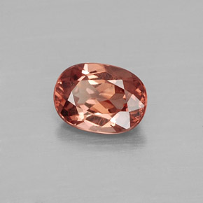 1.12 ct Orange Malaya Garnet Stone, Natural Malaya Garnet in Oval Facet Shape for Sale