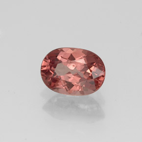 1.06 ct Pink Malaya Garnet Stone, Natural Malaya Garnet in Oval Facet Shape for Sale