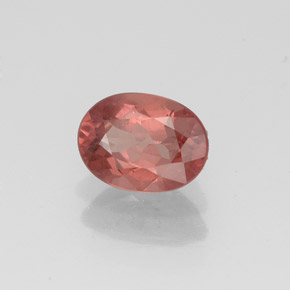 1.08 ct Pink Malaya Garnet Stone, Natural Malaya Garnet in Oval Facet Shape for Sale