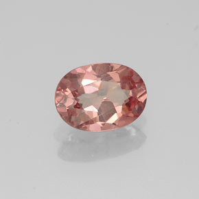 0.92 ct Pink Malaya Garnet Stone, Natural Malaya Garnet in Oval Facet Shape for Sale