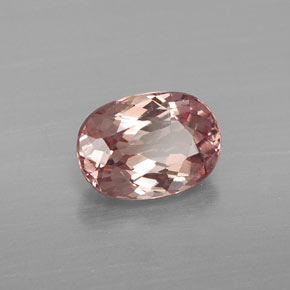 1.13 ct Pink Malaya Garnet Stone, Natural Malaya Garnet in Oval Facet Shape for Sale