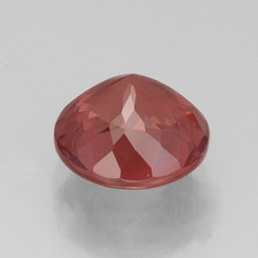 Malaya Garnet Gemstone in 9 mm (calibrated) Size for Sale, Malaya Garnet Stone in Pinkish Rose Color