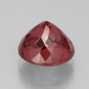 Malaya Garnet Gemstone in 9.5 mm Size for Sale, Malaya Garnet Stone in Pinkish Rose Color