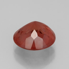 Malaya Garnet Gemstone in 9 mm (calibrated) Size for Sale, Malaya Garnet Stone in Rose Color