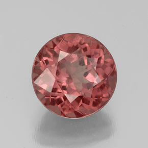 3.12 ct Pink Malaya Garnet Stone, Natural Malaya Garnet in Round Facet Shape for Sale