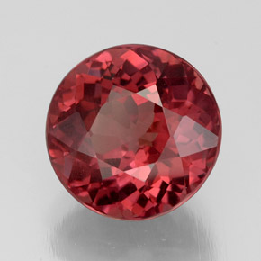 4.64 ct Pink Malaya Garnet Stone, Natural Malaya Garnet in Round Facet Shape for Sale