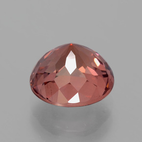 Malaya Garnet Gemstone in 9 mm (calibrated) Size for Sale, Malaya Garnet Stone in Rose Color