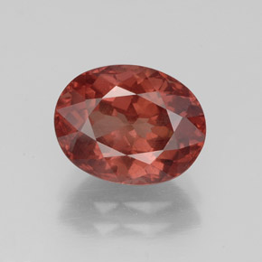 3.4ct Oval Facet Rose Malaya Garnet for sale thumb image of 3.4ct Oval Facet Rose Malaya Garnet (ID: 332198)