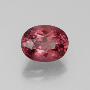 2.32 ct Pink Malaya Garnet Stone, Natural Malaya Garnet in Oval Facet Shape for Sale