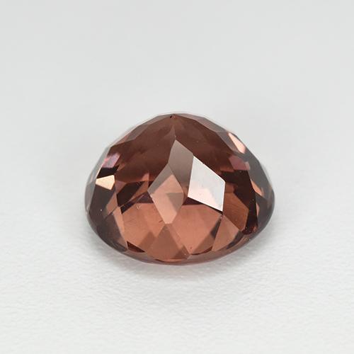 Malaya Garnet Gemstone in 8.4 mm Size for Sale, Malaya Garnet Stone in Rose Color
