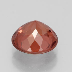 Malaya Garnet Gemstone in 8 mm (calibrated) Size for Sale, Malaya Garnet Stone in Rose Color