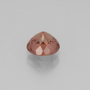 Malaya Garnet Gemstone in 6.5 mm (calibrated) Size for Sale, Malaya Garnet Stone in Rose Color