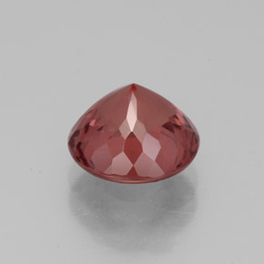 Malaya Garnet Gemstone in 8.6 mm Size for Sale, Malaya Garnet Stone in Pinkish Rose Color