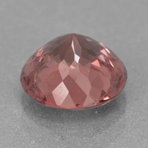 Malaya Garnet Gemstone in 8.5 mm Size for Sale, Malaya Garnet Stone in Orange Pink Color