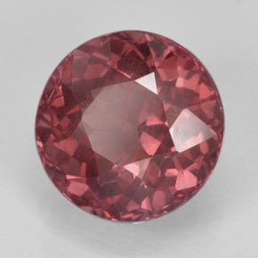 2.63 ct Pink Malaya Garnet Stone, Natural Malaya Garnet in Round Facet Shape for Sale
