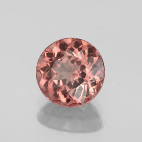 1.32 ct Pink Malaya Garnet Stone, Natural Malaya Garnet in Round Facet Shape for Sale