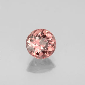 1.05 ct Pink Malaya Garnet Stone, Natural Malaya Garnet in Round Facet Shape for Sale