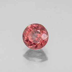 1.14 ct Pink Malaya Garnet Stone, Natural Malaya Garnet in Round Facet Shape for Sale