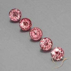 3.82ctw Natural Fruit Punch Red Malaya Garnet, Round, VS