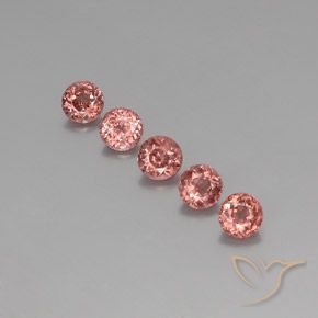 4.48ctw Natural Raspberry Pink Malaya Garnet, Round, VS