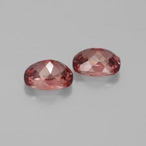 Malaya Garnet Gemstone in 7.1 x 5.1 mm Size for Sale, Malaya Garnet Stone in Rose Color