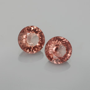 1.73 ct Pink Malaya Garnet Stone, Natural Malaya Garnet in Round Facet Shape for Sale