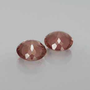Malaya Garnet Gemstone in 6 mm (calibrated) Size for Sale, Malaya Garnet Stone in Pinkish Rose Color