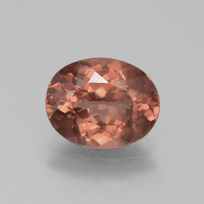 3.2ct Oval Facet Rose Malaya Garnet Gem for sale 3.2ct Oval Facet Rose Malaya Garnet Gem (ID: 390224)