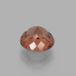 Malaya Garnet Gemstone in 8 mm (calibrated) Size for Sale, Malaya Garnet Stone in Pink Orange Color