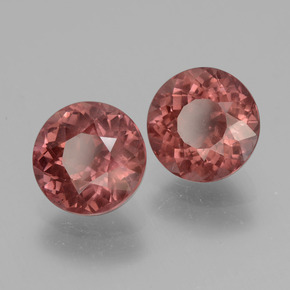 5.04 ct Pink Malaya Garnet Stone, Natural Malaya Garnet in Round Facet Shape for Sale