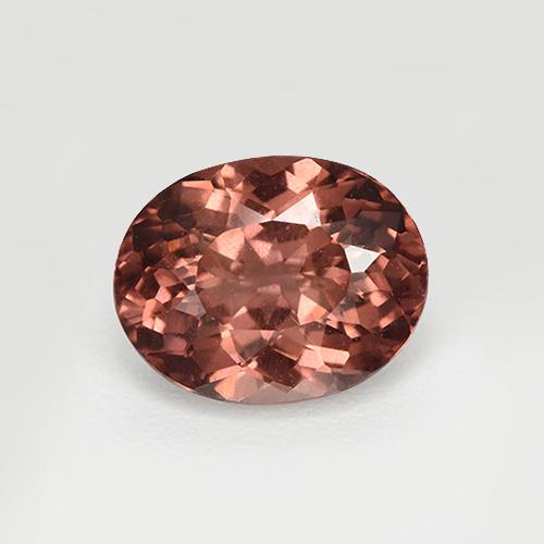 3.5ct Oval Facet Pinkish Rose Malaya Garnet for sale thumb image of 3.5ct Oval Facet Pinkish Rose Malaya Garnet (ID: 456068)