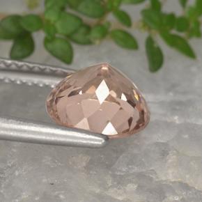 Malaya Garnet Gemstone in 7.5 mm (calibrated) Size for Sale, Malaya Garnet Stone in Light Pink Color