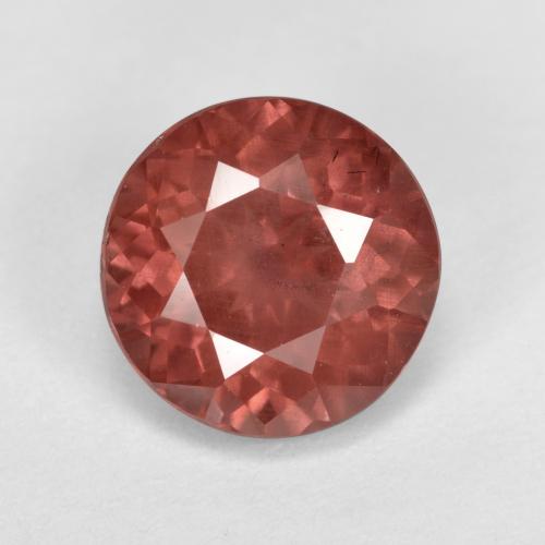 Raspberry Pink Гранат Малайя Камень - 2.6ct Круглая Фасетная Огранка (ID: 495850)