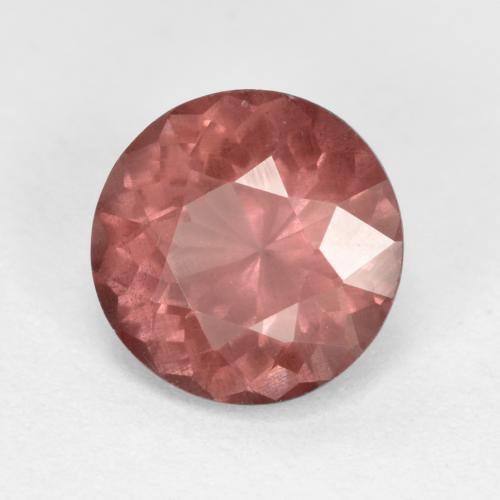 1.53 ct Pink Malaya Garnet Stone, Natural Malaya Garnet in Round Facet Shape for Sale