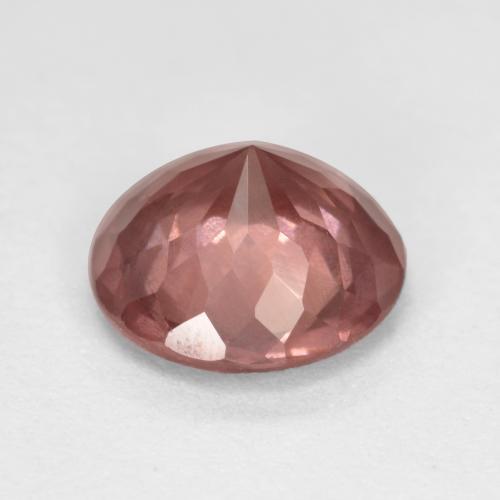 Malaya Garnet Gemstone in 7 mm (calibrated) Size for Sale, Malaya Garnet Stone in Brick Red Color