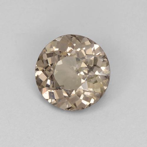 0.94 ct Yellow Malaya Garnet Stone, Natural Malaya Garnet in Round Facet Shape for Sale