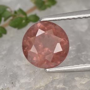 1.94 ct Pink Malaya Garnet Stone, Natural Malaya Garnet in Round Facet Shape for Sale