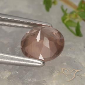 Malaya Garnet Gemstone in 6 mm (calibrated) Size for Sale, Malaya Garnet Stone in Medium-Dark Pink Color