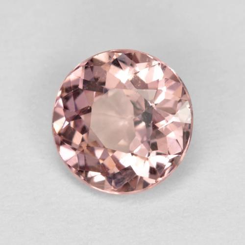 0.96 ct Pink Malaya Garnet Stone, Natural Malaya Garnet in Round Facet Shape for Sale