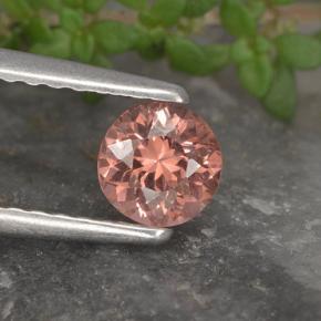 0.5ct Round Facet Pinkish Rose Malaya Garnet for sale thumb image of 0.5ct Round Facet Pinkish Rose Malaya Garnet (ID: 495907)