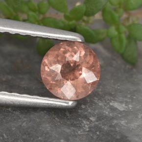 0.5ct Round Facet Pink Orange Malaya Garnet Gem for sale 0.5ct Round Facet Pink Orange Malaya Garnet Gem (ID: 495909)